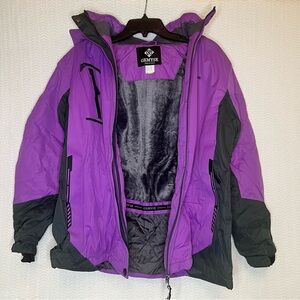 gemyse / women’s waterproof windproof ski snow winter jacket size medium